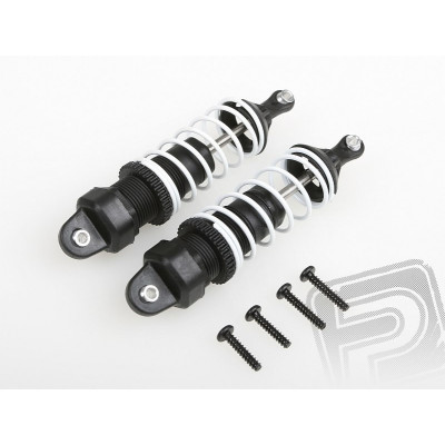 Olejové tlumiče, 2ks - plastové