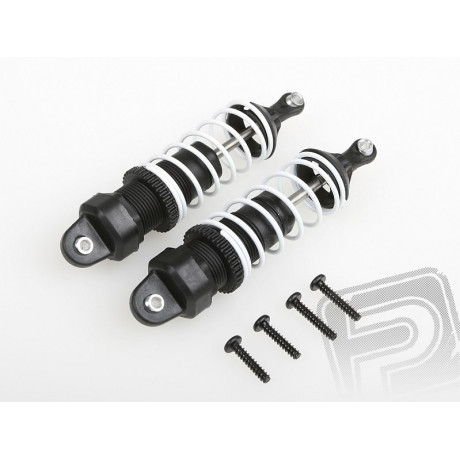 Olejové tlumiče, 2ks - plastové