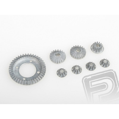 Planetové soukolí diferenciálu