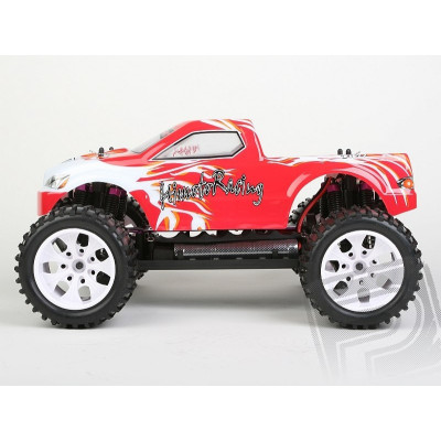 HiMOTO Monster Truck EMXT-1 1:10 elektro RTR set 2,4GHz červená