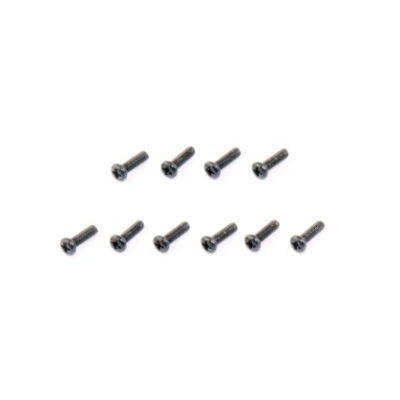 M3x8mm šrouby s kulatou hlavou (10 ks.)