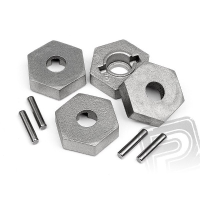 Unašeč kola + čep (4ks)