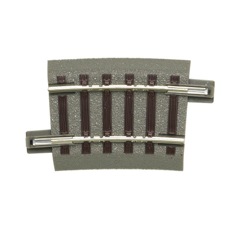 Oblúková koľaj R2/7,5°, geoLine, r358mm, 7,5°