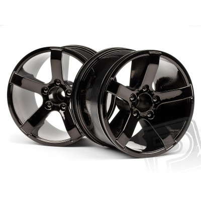 Bullet MT disky černý chrom (1 pár)