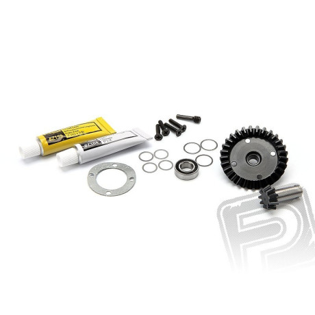 Kuželové soukolí (obráběné) 29zubů / 9zubů sada