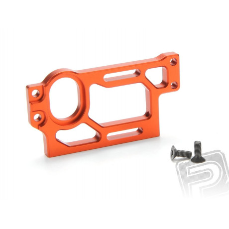 Alu motorový držák (oranžový) - strana pro motor