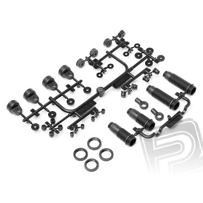 Tělo tlumičů, sada (přední/zadní)