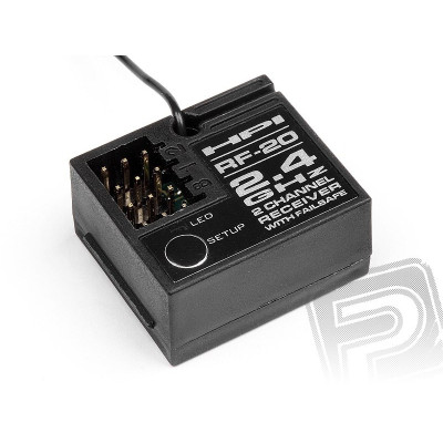 HPI RF-20 přijímač (2.4GHz /2 kanál)
