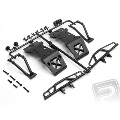 Nárazní a spodní deska, sada