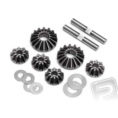 Ozubená kola diferenciálu 10zubů/16zubů, sada
