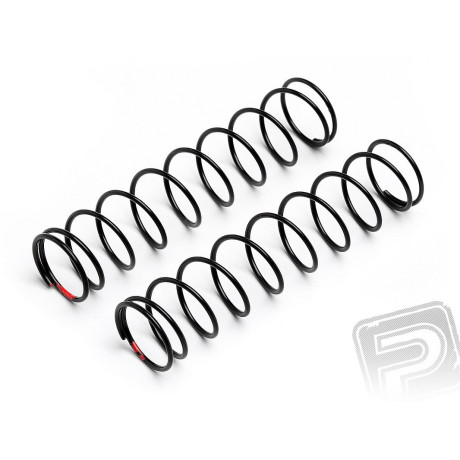 Pružiny tlumičů 13x69x1.1mm 10 otáček (červené/2ks)