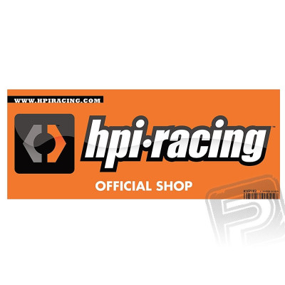 HPI - nálepka na sklo (oboustraná) - 21x8,5cm