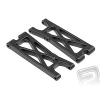 Hátsó lengőkar szett HPI Jumpshot.Rugalmas kompozit anyagból készült hátsó lengőkarok HPI Jumpshot MT SC és ST rc autókhoz, 1 pár.