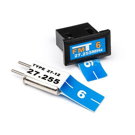 Sada kryštálov 27Mhz FM Ch.6 27.255