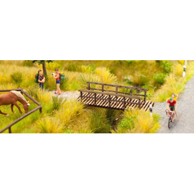 Trávne trsy XL "Kvitnúce", žlté, 12mm