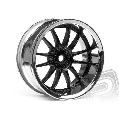 Work XSA 02C disky 26mm chrom/černá (6mm OFFSET)