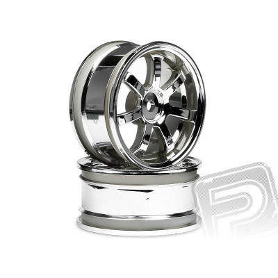 Disky MAG7 26mm chromové ( 0mm OFF SET)