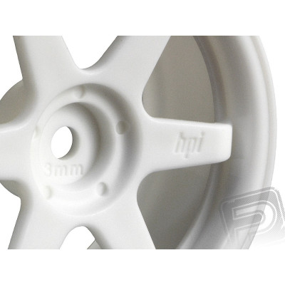 Ráfky kol bílé 26mm/3 (pár)