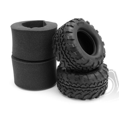 Pneu GT2 (160X86mm/2ks) SAVAGE X