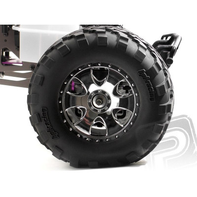 Nalepené GT2 gumy S směs ON WARLOCKdisky/chromové