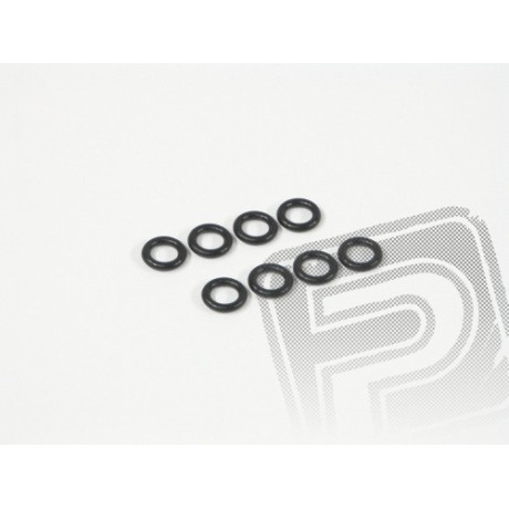 O kroužky 6 x 9.5 x 1.9mm (8ks) (černé)