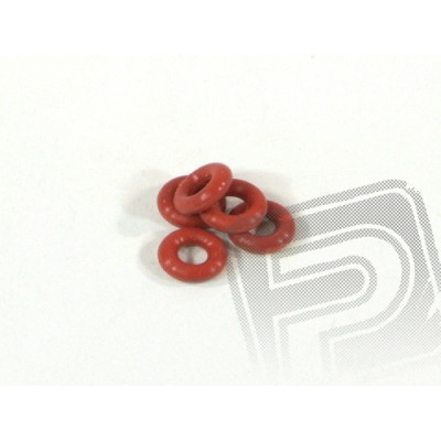 Silikonový "O" Kroužek P-3(červený)(5 ks)