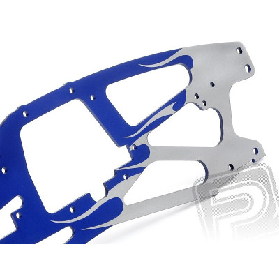 Plamenové TVP CUSTOM šasi (stříbrno/modré/2ks.)