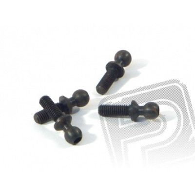 Kulové čepy 4.3x13mm (2mm závit/4ks)