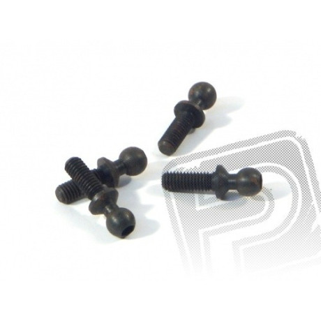 Kulové čepy 4.3x13mm (2mm závit/4ks)