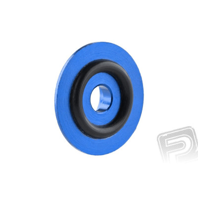 Kovová podložka s O-kroužkem (X logo) 3 mm, modrá, 10.ks