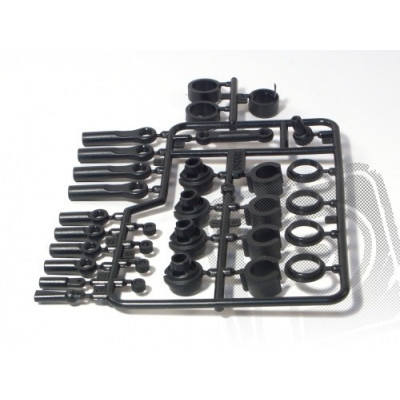 Plastové díly tlumiče (na 2tlumiče)