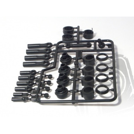 Plastové díly tlumiče (na 2tlumiče)