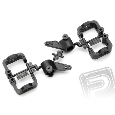 Závěs + těhlice př. kola (4&6 degrees), sprint 2