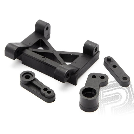 Centrální držák serva a servo páka