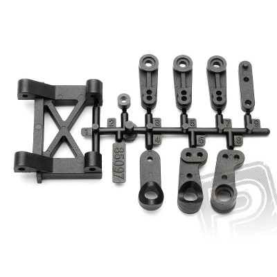 Centrální držák serva a servo páka