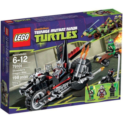 LEGO Ninja Turtles - Trhačova dračia motorka
