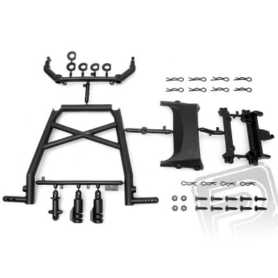 Prostřední část ochranného rámu, BAJA