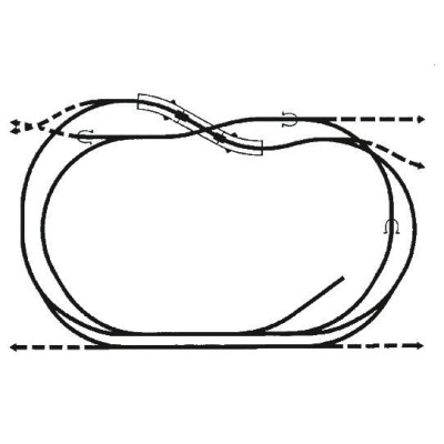 Koľajisko "Königsfeld", 160 x 100 cm