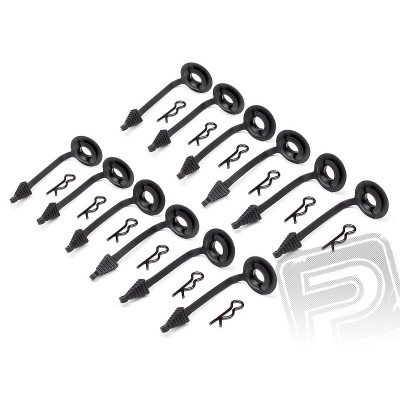 Montážní podložky pro karoserii 8mm (12ks.)