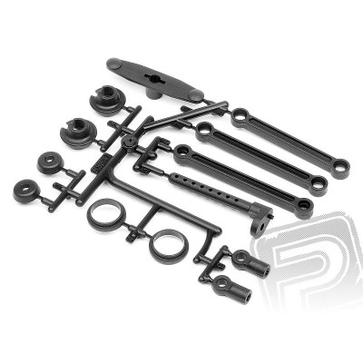 Tlumiče díly a spojovačky sada