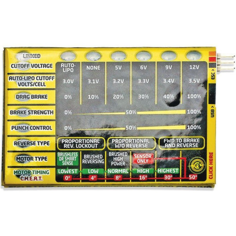 Castle Creations Programovacia karta Quick Field Car USB