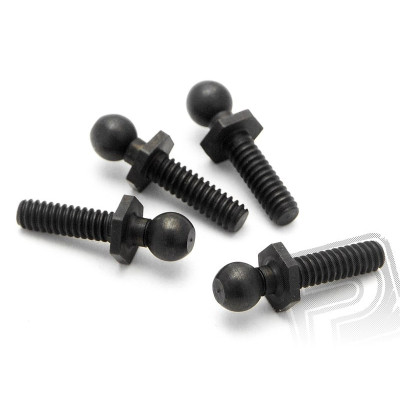 Koule 4,3x20mm (4-40/černé/4ks)