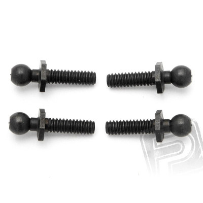 Koule 4,3x20mm (4-40/černé/4ks)