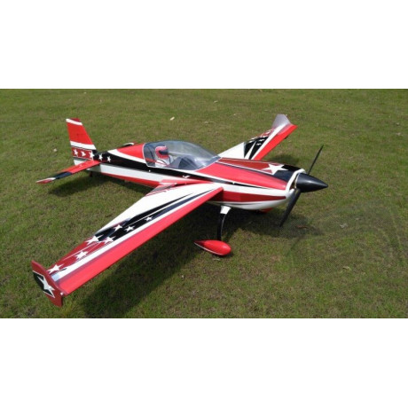 104" Extra 300 V2 - červená/černá/bílá 2,64m