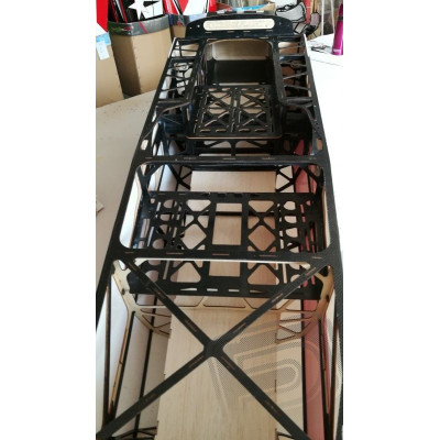 104" Extra 300 V2 - červená/černá/bílá 2,64m