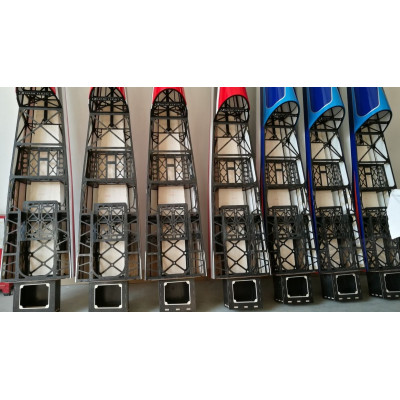 104" Extra 300 V2 - červená/černá/bílá 2,64m