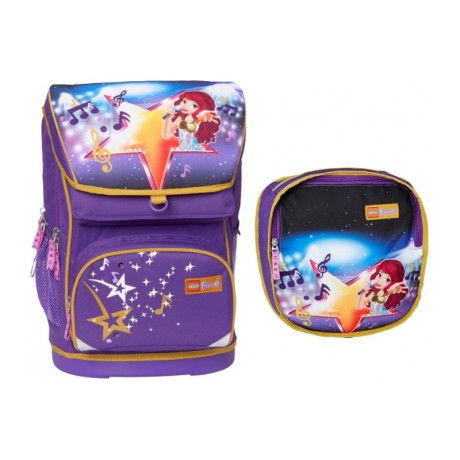 LEGO Friends PopStar Maxi - školní aktovka, 2 dílný set