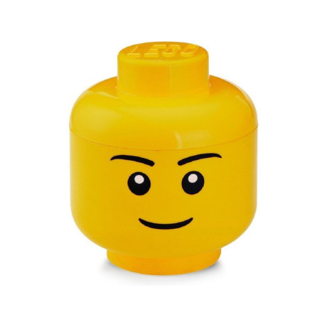 LEGO úložná hlava (velikost S) - chlapec