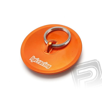 Alu víčko pro vzduchový filtr (oranžový)