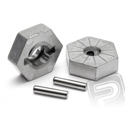 Unašeč kola 17mm (stříbrné) SAVAGE X